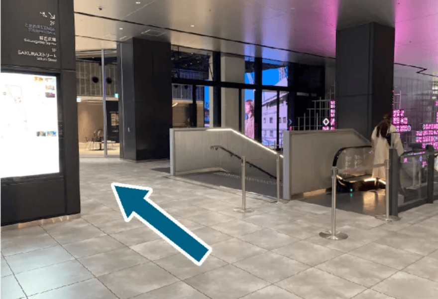 経路のご案内画像