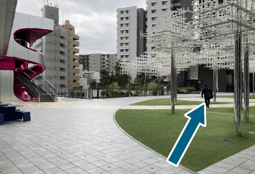 経路のご案内画像